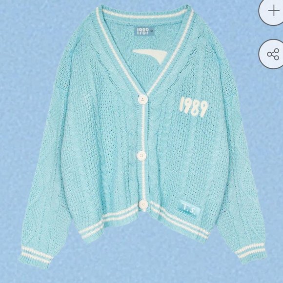 Taylor Swift Sweaters - NWT Taylor Swift 1989 Cardigan XS/S